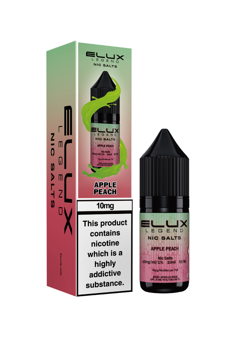 Elux Legend Apple Peach Nic Salt