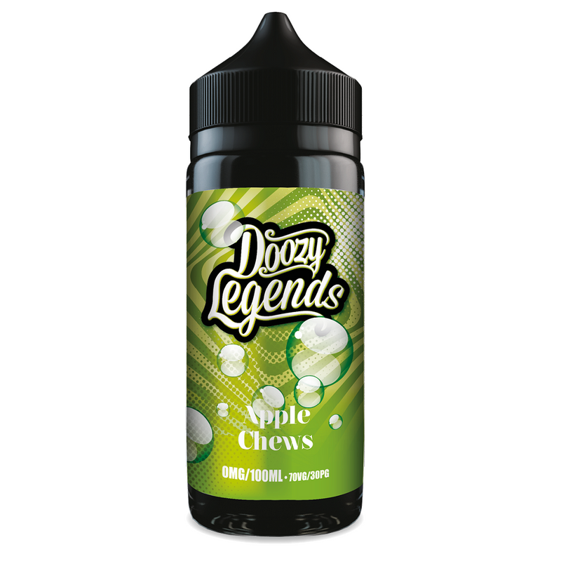 Doozy Legends Apple Chews 100ml E-Liquid Shortfill