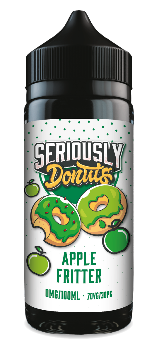 Apple Fritter Shortfill e-liquid by Seriously Donuts 100ml