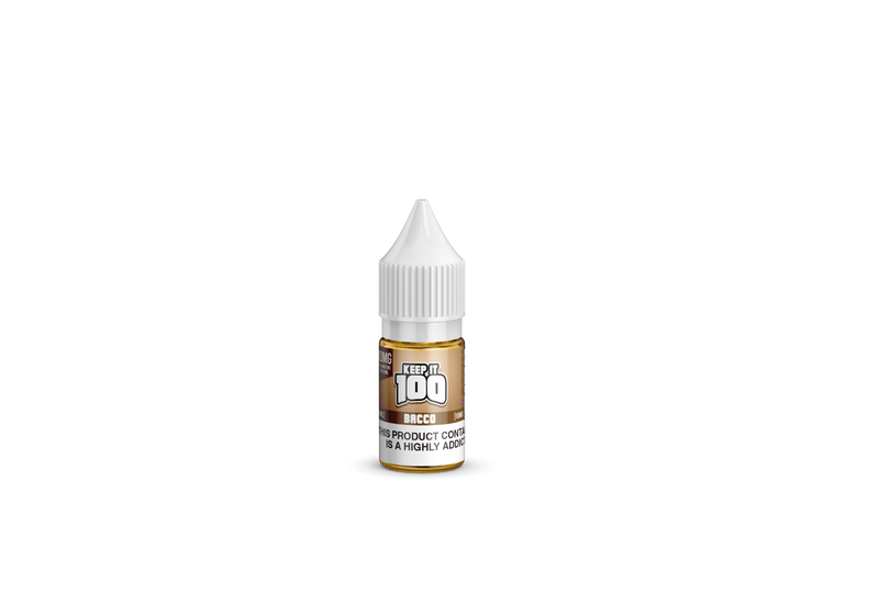 Bacco Keep it 100 Salts 10ml E-liquids