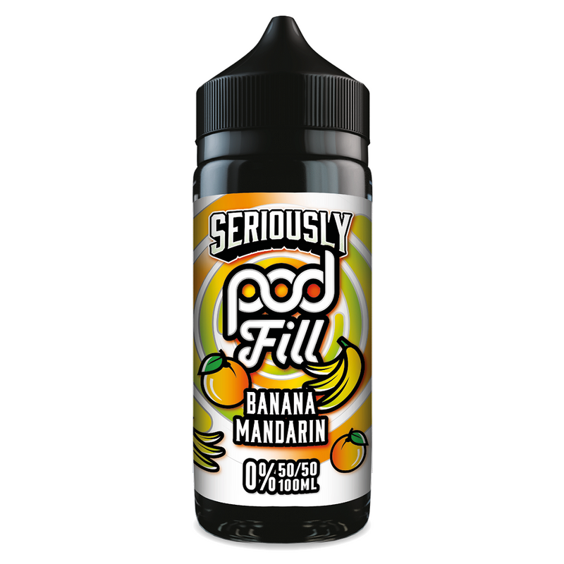 Seriously Pod Fill Banana Mandarin E-liquid Shortfill