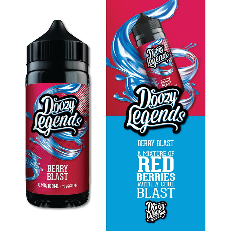 Doozy Legends Berry Blast 100ml E-Liquid Shortfill