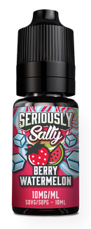 Berry Watermelon Nic Salt e-liquid by Seriously Salty 10ml