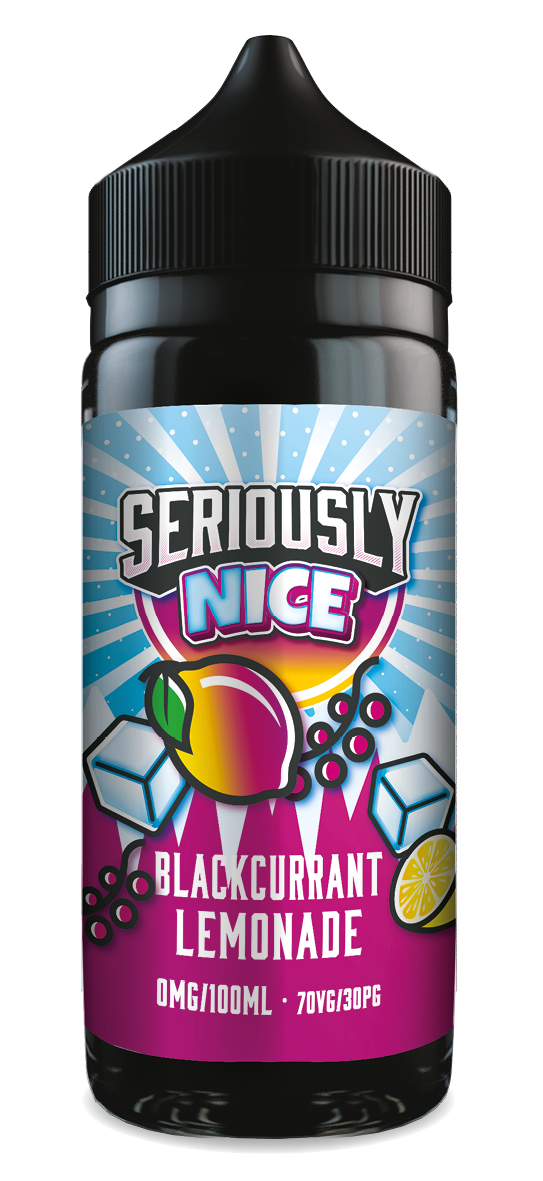 Blackcurrant Lemonade Shortfill e-liquid by Seriously Nice 100ml