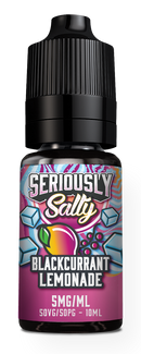 Blackcurrant Lemonade Nic Salt e-liquid by Seriously Salty 10ml