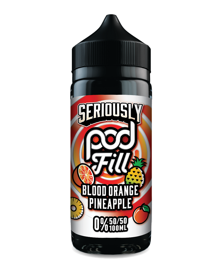 Seriously Pod Fill Blood Orange Pineapple E-liquid Shortfill