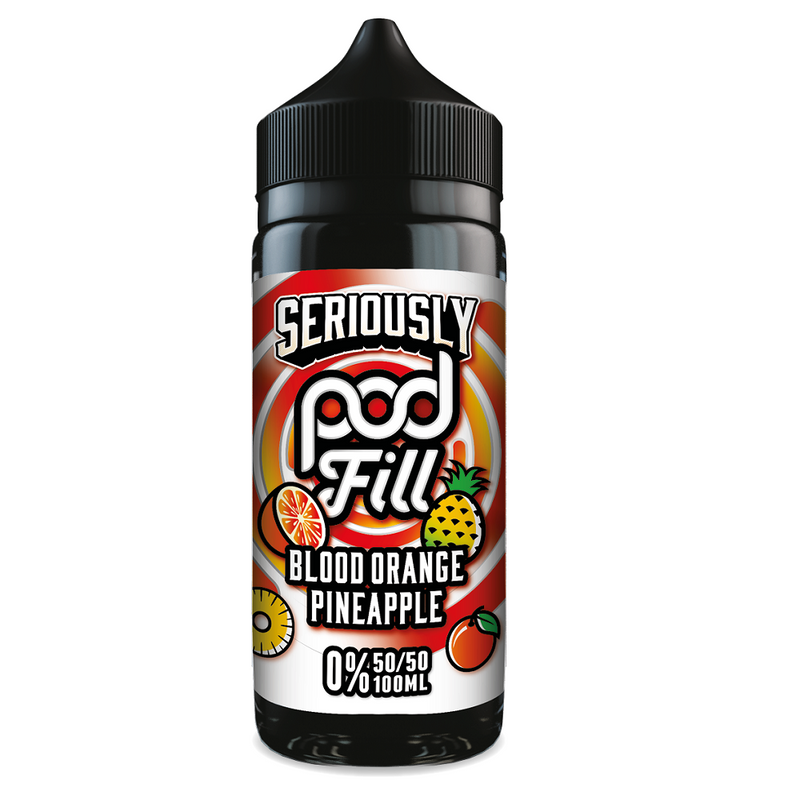 Seriously Pod Fill Blood Orange Pineapple E-liquid Shortfill