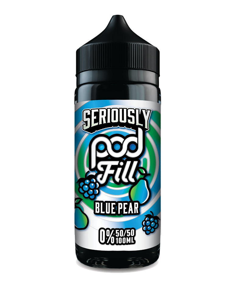 Seriously Pod Fill Blue Pear E-liquid Shortfill