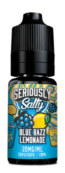 Blue Razz Lemonade Nic Salt e-liquid 20mg by Seriously Soda 10ml