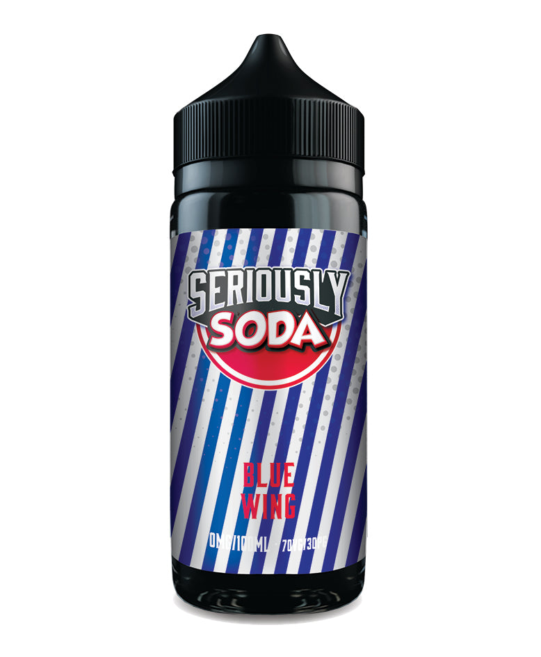 Blue Wing Shortfill e-liquid by Seriously Soda 100ml