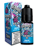 Blue Razz Ice Nic Salt e-liquid by Seriously Salty 10ml