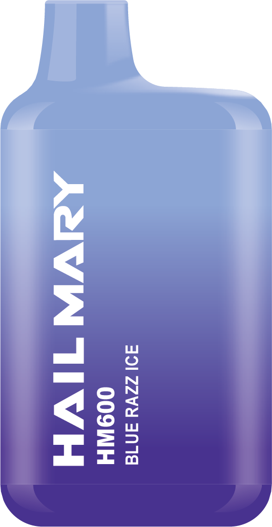 Blue Razz Ice Hail Mary HM600 Disposable Vape