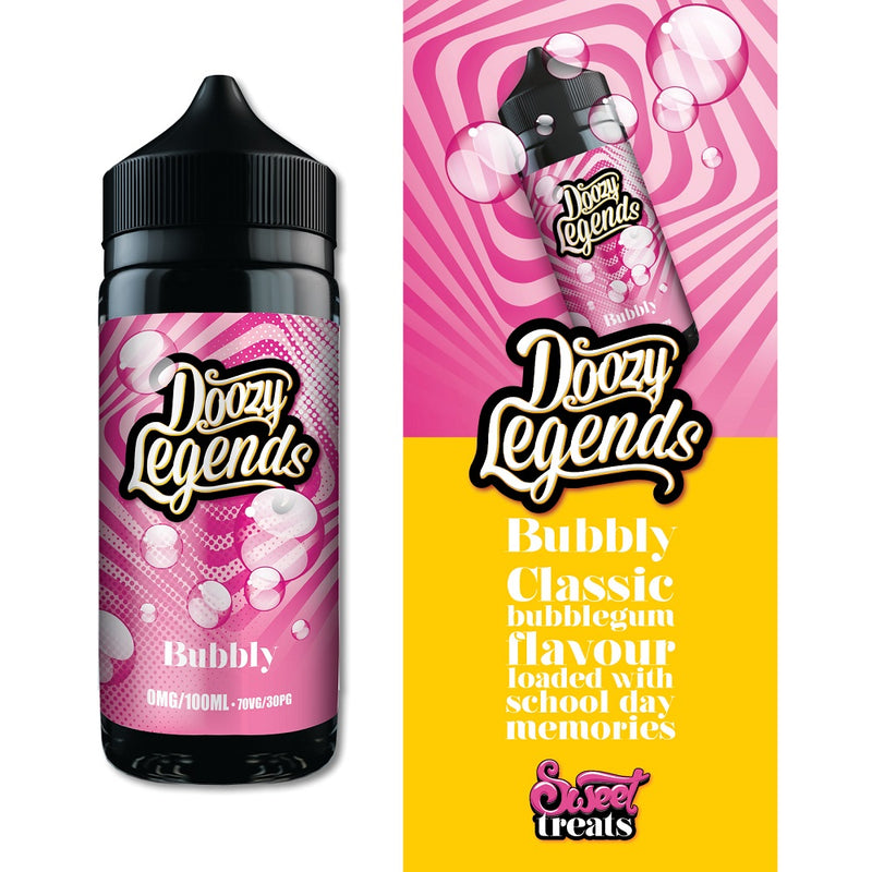 Doozy Legends Bubbly 100ml E-Liquid Shortfill