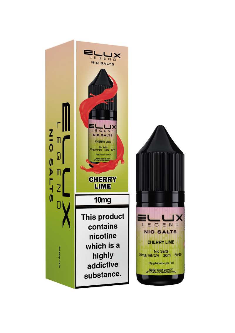 Elux Legend Cherry Lime Nic Salt