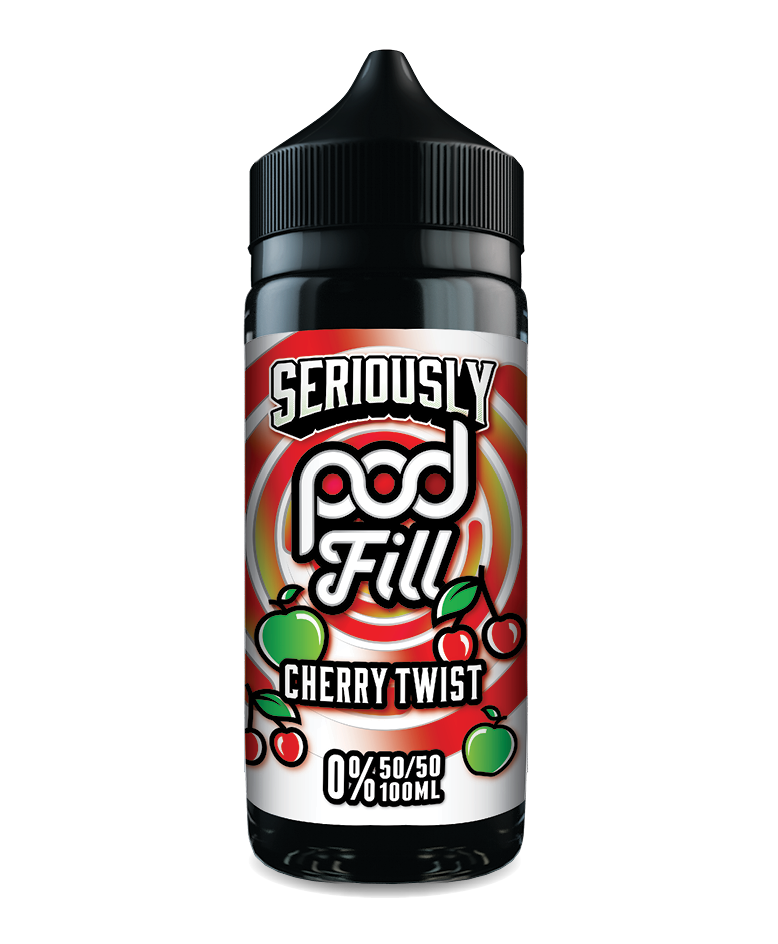 Seriously Pod Fill Cherry Twist E-liquid Shortfill