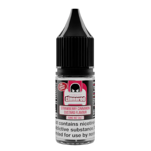 Cinnaroo - Strawberry Cinnamon Custard Flavour Cloud Thieves 10ml Nic Salts E-liquids