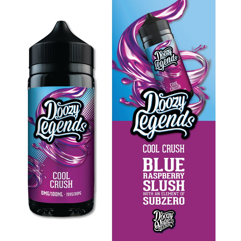 Doozy Legends Cool Crush 100ml E-Liquid Shortfill