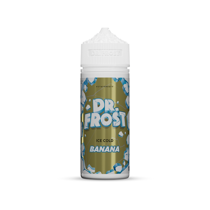 Dr Frost  - Ice Cold - Banana 100ml Shortfill