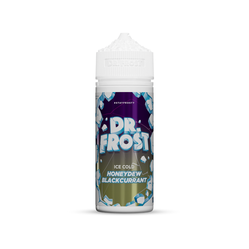 Dr Frost  - Ice Cold - Honeydew Blackcurrant 100ml Shortfill