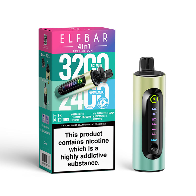 ELFBAR 4in1 Prefilled Pod Kit (UK) EB-Edition