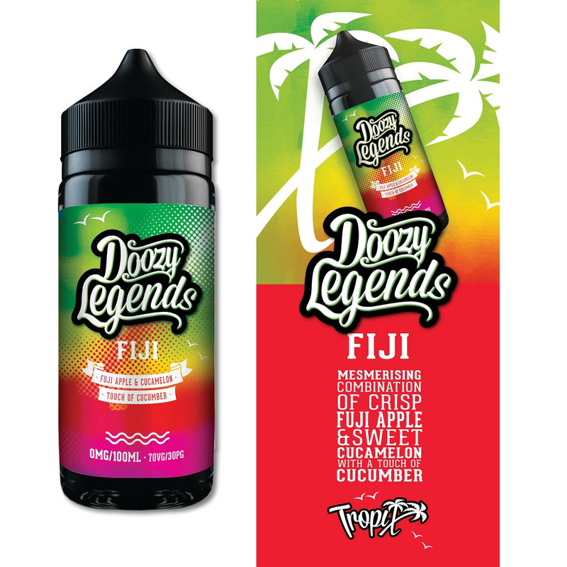 Doozy Legends Fiji 100ml E-Liquid Shortfill