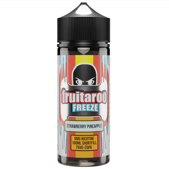 Fruitaroo Freeze - Strawberry Pineapple Cloud Thieves 100ml E-liquids