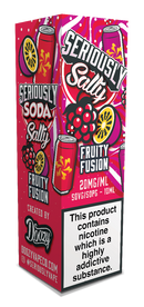 Fruity Fusion Nic Salt e-liquid 20mg by Seriously Soda 10ml