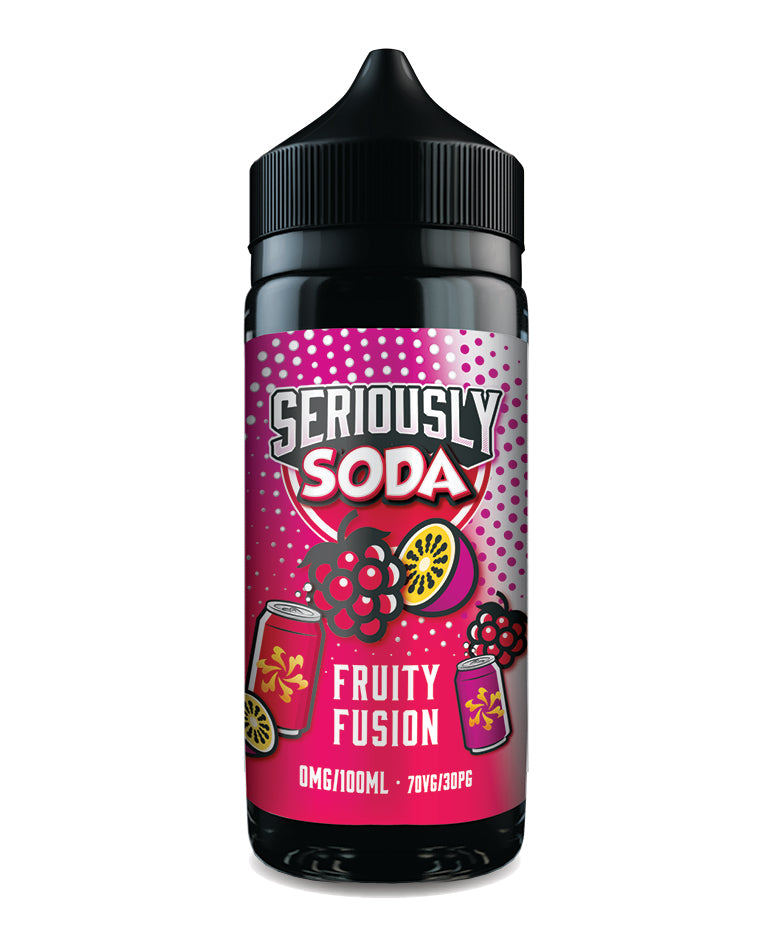 Fruity Fusion Shortfill e-liquid by Seriously Soda 100ml