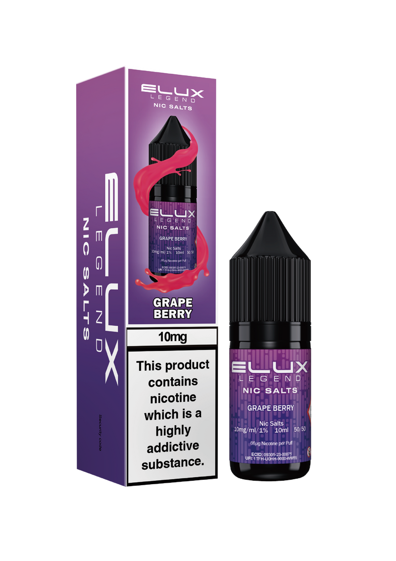 Elux Legend Grape Berry Nic Salt