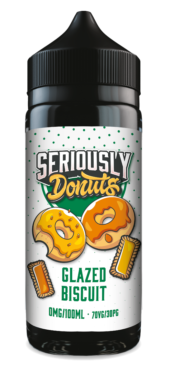 Glazed Biscuit Shortfill e-liquid by Seriously Donuts 100ml