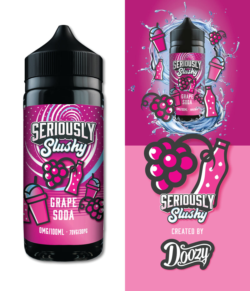 Grape Soda Shortfill e-liquid by Seriously Slushy 100ml