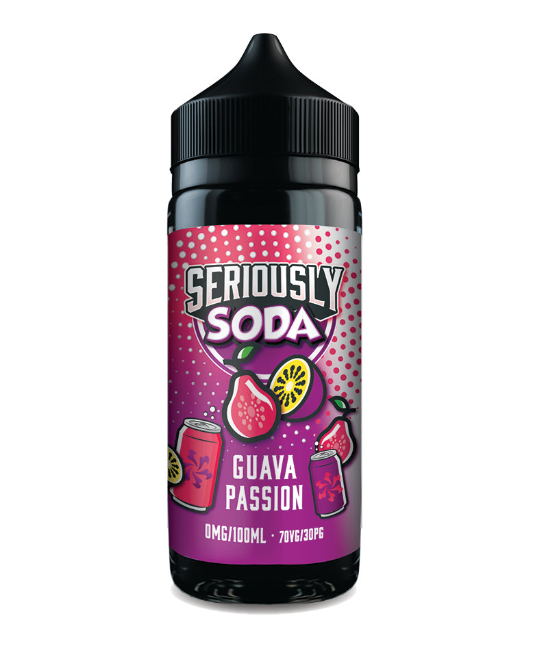 Guava Passion Shortfill e-liquid by Seriously Soda 100ml