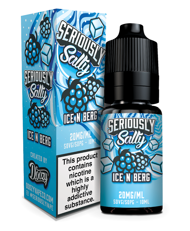 Ice N Berg Nic Salt e-liquid by Seriously Salty 10ml