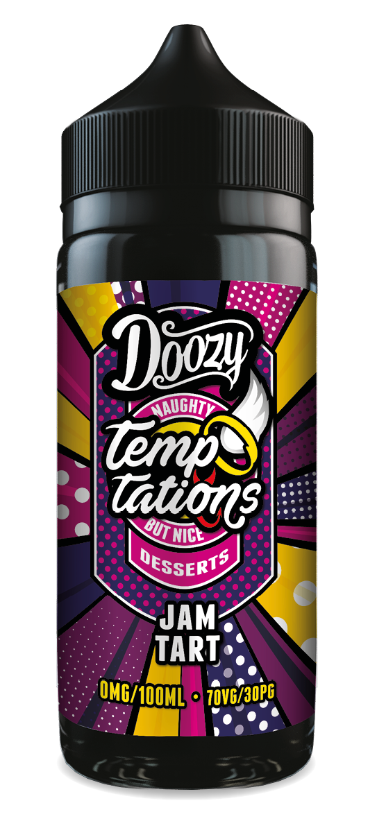 Jam Tart Shortfill e-liquid by Doozy Temptations 100ml