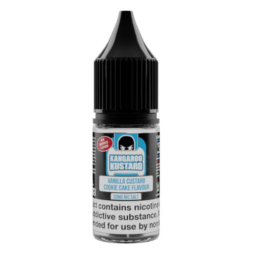 Kangaroo Kustard - Vanilla Custard Cookie Cake Flavour Cloud Thieves 10ml Nic Salts E-liquids