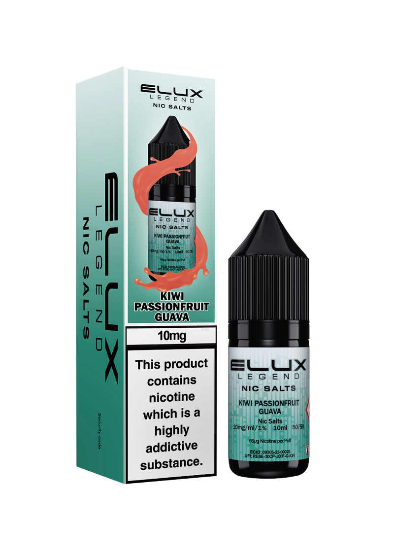 Elux Legend Kiwi Passionfruit Guava Nic Salt