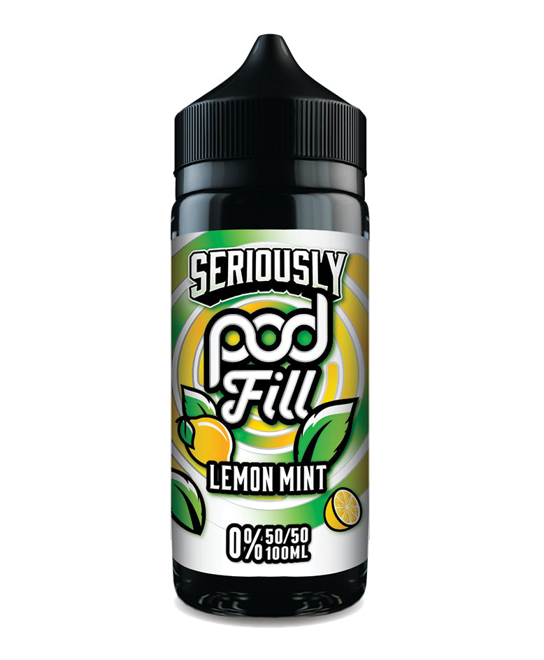 Seriously Pod Fill Lemon Mint E-liquid Shortfill