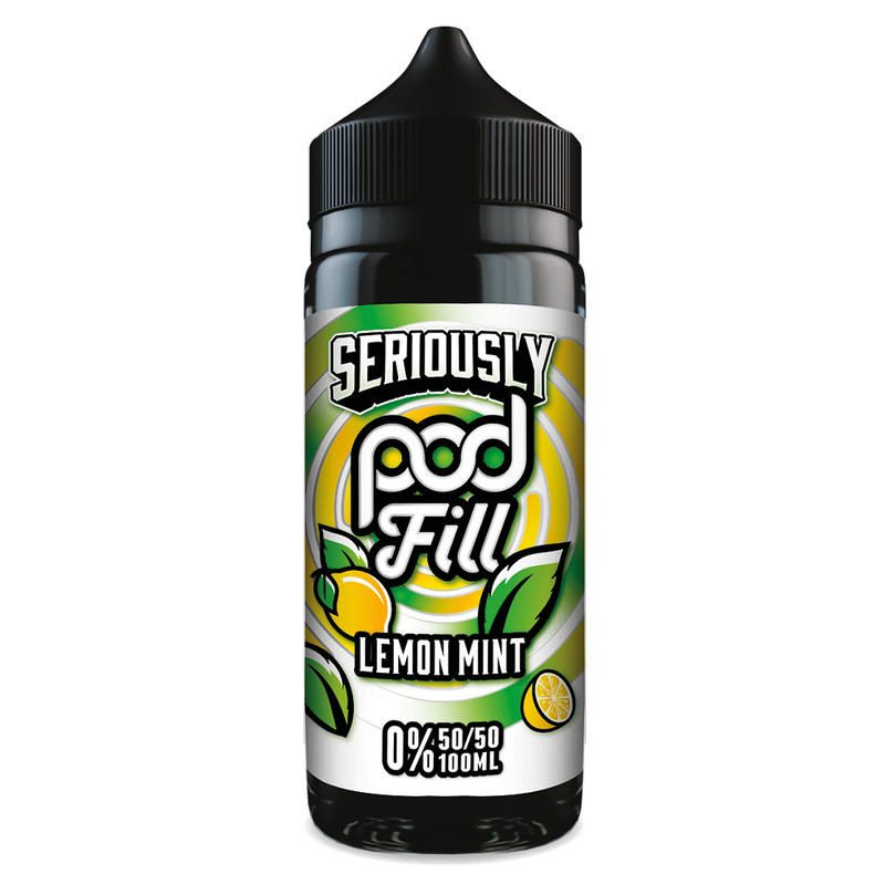 Seriously Pod Fill Lemon Mint E-liquid Shortfill