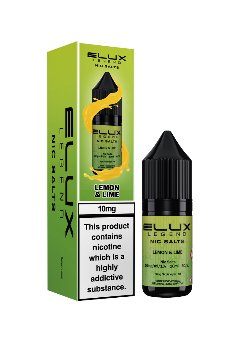 Elux Legend Lemon & Lime Nic Salt