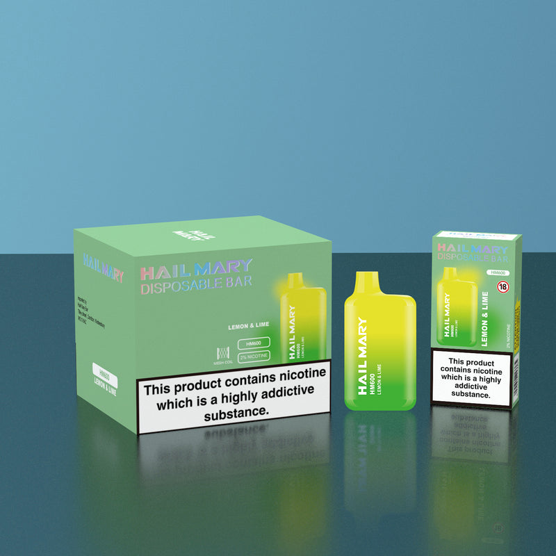 Lemon & Lime Hail Mary HM600 Disposable Vape