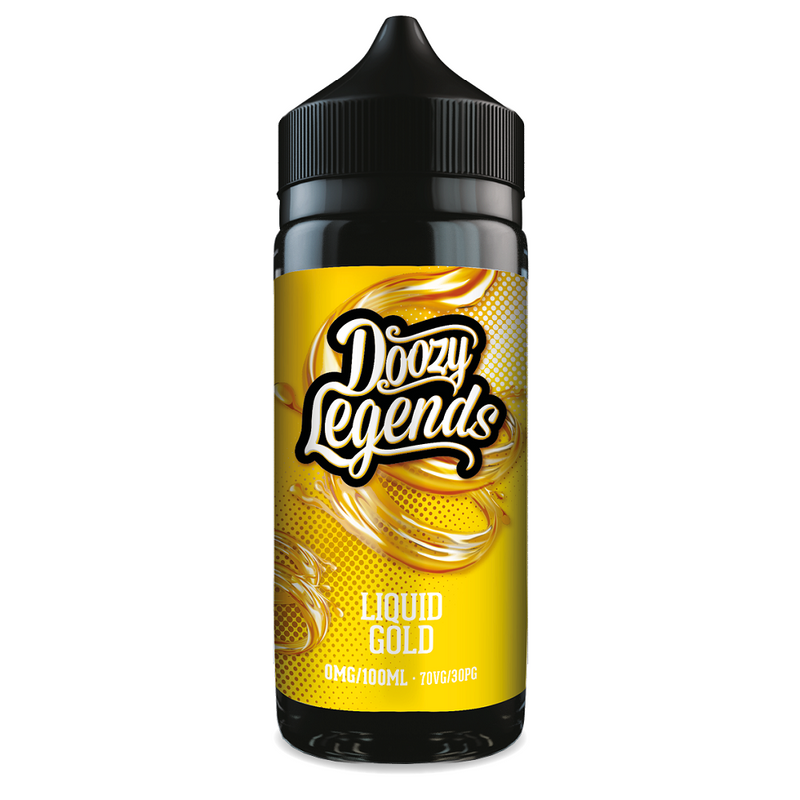 Doozy Legends Liquid Gold 100ml E-Liquid Shortfill