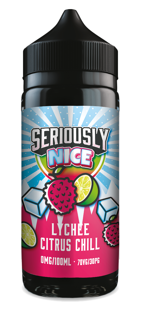 Lychee Citrus Chill Shortfill e-liquid by Seriously Nice 100ml