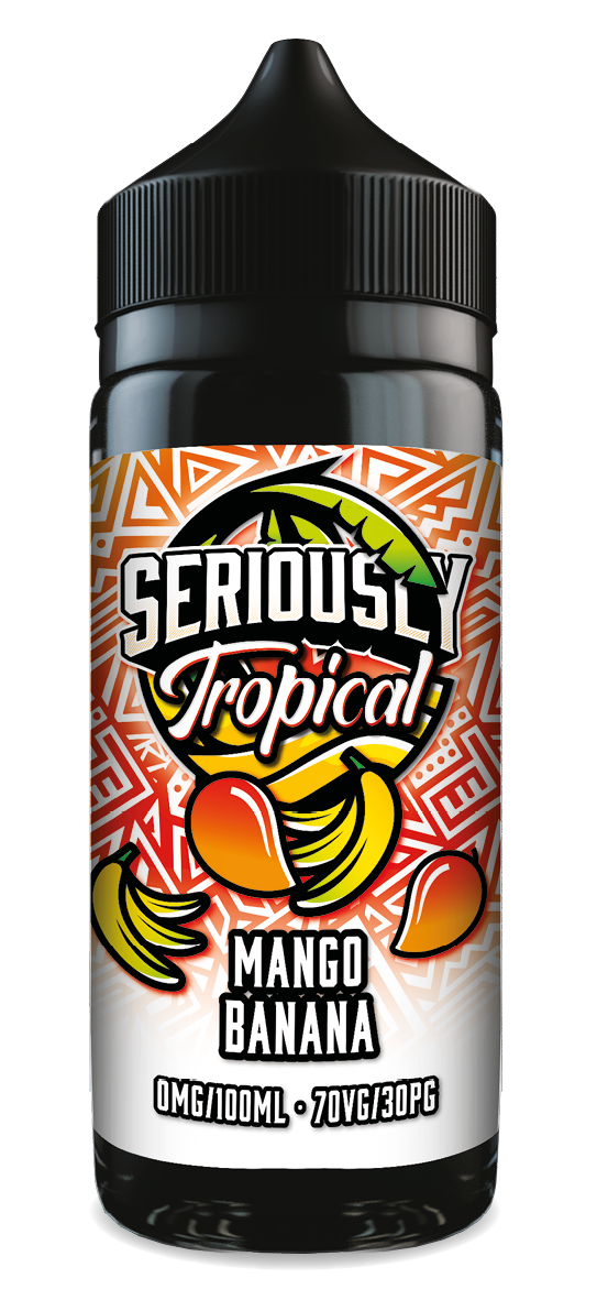 Mango Banana Shortfill e-liquid by Seriously Tropical 100ml