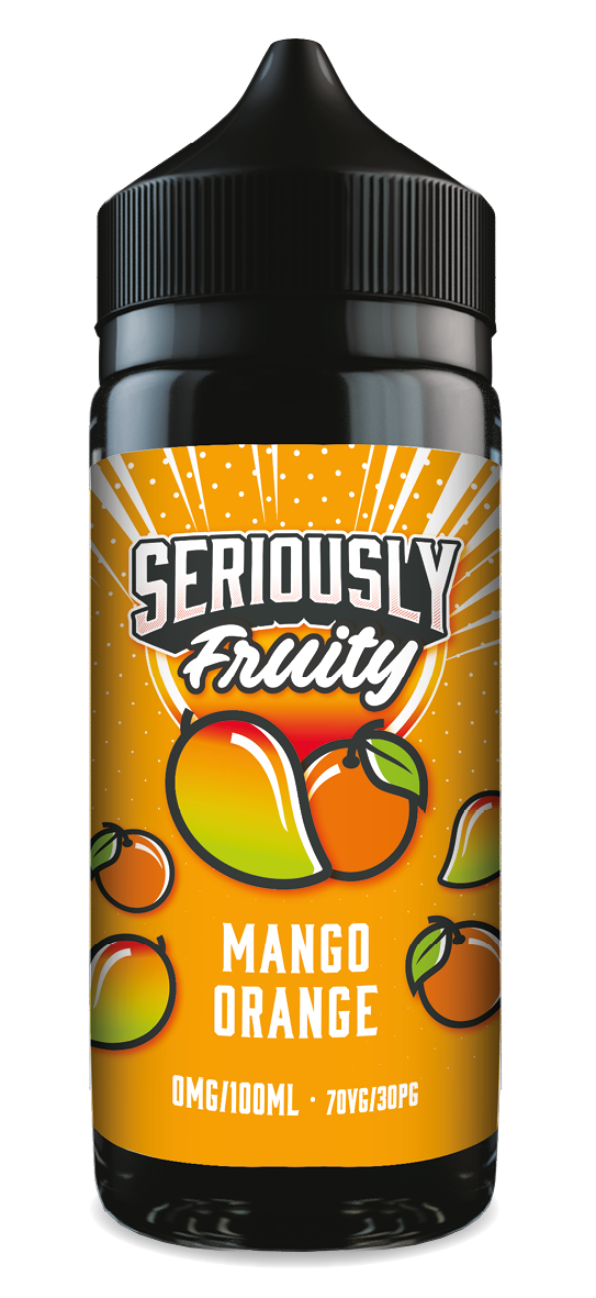 Mango Orange Shortfill e-liquid by Doozy Vape Seriously Fruity 100ml