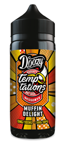 Muffin Delight Shortfill e-liquid by Doozy Temptations 100ml