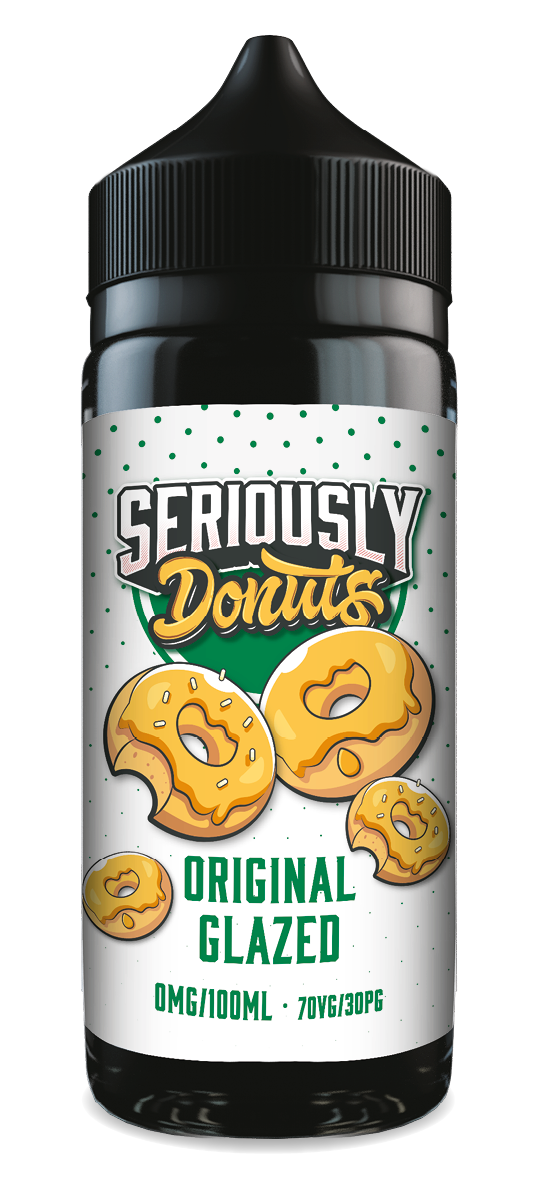 Original Glazed Shortfill e-liquid by Seriously Donuts 100ml