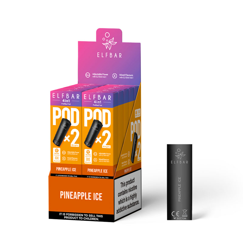 ELFBAR 4in1 Prefilled Pod (double pods pack) Pineapple Ice