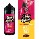 Doozy Legends Pineapple Raspberry Sangria 100ml E-Liquid Shortfill