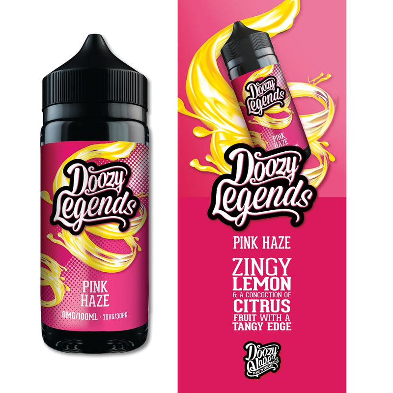 Doozy Legends Pink Haze 100ml E-Liquid Shortfill