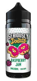 Raspberry Jam Shortfill e-liquid by Seriously Donuts 100ml